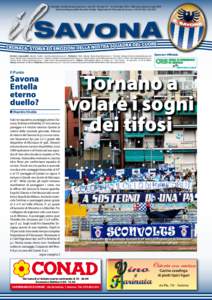 Periodico di informazione sportiva - Anno III - Numero[removed]Settembre[removed]Diffusione gratuita copie 5000 Direttore Responsabile Maurizio Vivalda - Registrazione Tribunale di Savona n[removed]del[removed]Direttore