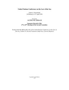 Political geography / International waters / Freedom of navigation / Freedom of the seas / MS Freedom of the Seas / International Law Commission / Piracy / Lotus case / United Nations Convention on the Law of the Sea / Law of the sea / International relations / International law