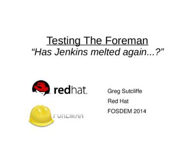 Debian / FOSDEM / Linux / Free software / Software / RPM Package Manager / Red Hat