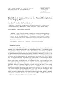 Chin. J. Astron. Astrophys. Vol[removed]), No. 2, 189–197 ( http://www.chjaa.org or http://chjaa.bao.ac.cn ) Chinese Journal of Astronomy and Astrophysics