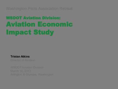 Aviation Economic Impact Study