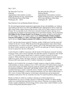 Healthcare / Nursing / Geriatrics / Caregiver / Respite care in the United States / Respite care / Family caregivers / Elderly care / Older Americans Act / Health / Medicine / Family