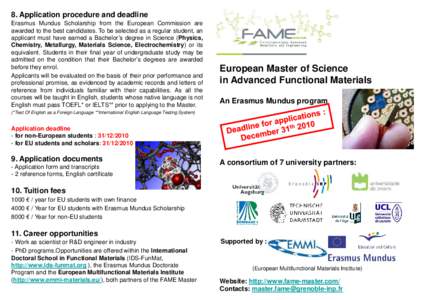 Knowledge / Erasmus Mundus / European Master / HEEM / VIBOT / Education / Educational policies and initiatives of the European Union / Academia
