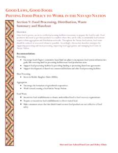 Environment / Food politics / Packaging / Food science / Food industry / Food waste / Food / Navajo Nation / Food and drink / Technology / Agricultural economics