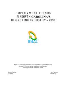 2010 Recycling Employment Study