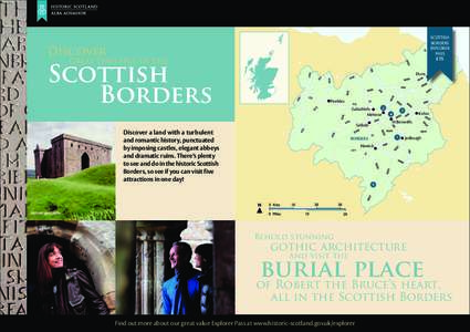 Eildon / Smailholm / Scottish Borders / Dryburgh Abbey / Jedburgh / Melrose Abbey / Dryburgh / St Boswells / Walter Scott / Bemersyde / Borders Abbeys Way