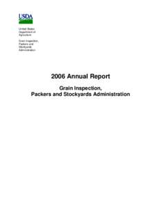 Packers and Stockyards Act / Government / Canadian Grain Commission / United States Department of Agriculture / Inspection / United States Grain Standards Act / Grades and standards / Grain Inspection /  Packers and Stockyards Administration / Agriculture in the United States / Food law