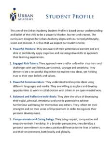 Education / Educational psychology / Problem solving / Cognitive neuroscience / Emotions / Empathy / Creativity / Crosswinds East Metro Arts and Science School / Cognitive science / Mind / Positive psychology