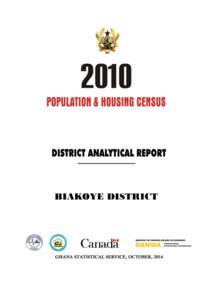 BIAKOYE DISTRICT  Copyright (c) Ghana Statistical Service 2014 ii