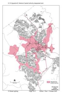 12.13 Appendix B National Capital Authority designated land  BONNER AMAROO