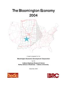 The Bloomington Economy 2004
