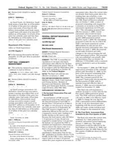 Federal Register / Vol. 73, No[removed]Monday, December 22, [removed]Rules and Regulations 2. Revise § [removed]u)(1) to read as follows: ■