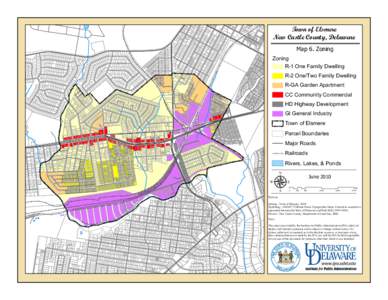 2010 Update to the 2004 Town of Elsmere Comprehensive Plan