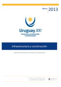 OPORTUNIDADES DE INVERSIÓN EN URUGUAY ENERGÍAS RENOVABLES EN LA GENERACIÓN ELÉCTRICA