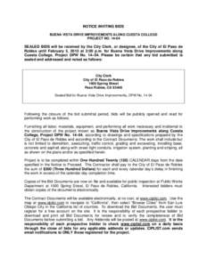 Bid bond / First-price sealed-bid auction / El Paso / Robles / Serbian whist / Gaming / Auctioneering / Auction theory / Paso Robles /  California