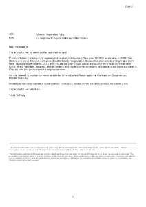 Head Office: 4/F., New Horizons Bldg., 2 Kwun Tong Rd., Kln., H.K.  Tel: ([removed]Fax: ([removed]Response to the Consultation Document on Population Policy 1.