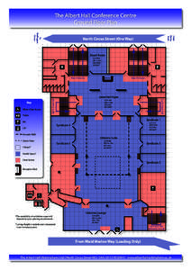 The Albert Hall Conference Centre Ground Floor Plan From Derby Road