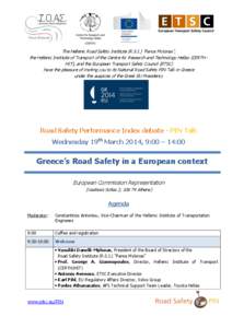 Global road safety for workers / Michalis Chrisochoidis / Automobile safety / Road transport / Road safety / Road traffic safety