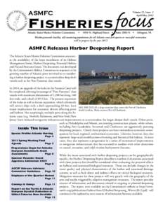 Fisheries focus ASMFC Volume 22, Issue 2 April/May 2013