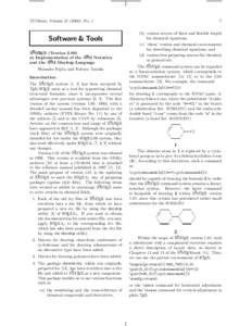 TUGboat, Volume[removed]), No. 1  Software & Tools XΥMTEX (Version[removed]as Implementation of the XΥM Notation and the XΥM Markup Language