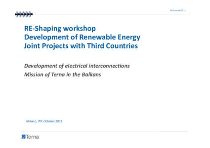 IEFE Bocconi - RES Development with Third Countries 07 ottobre[removed]Copia