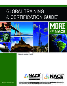 GLOBAL TRAINING * & CERTIFICATION GUIDE MORE NACE