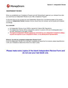 Section 4 Agent Resource Independent Review Tabpdf