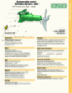 AGRICULTURE & BIOGAS  Submersible motor OPTIMIX 2GPowerfull