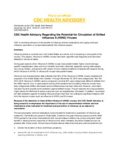 Pandemics / Vaccines / Acetamides / Neuraminidase inhibitors / Influenza vaccine / Flu pandemic / Flu season / Zanamivir / FluMist / Medicine / Influenza / Health