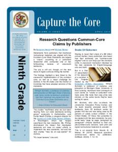 PARCC / STAR / Response to intervention / E-learning / Common Core State Standards Initiative / Special education / Standards of Learning / No Child Left Behind Act / Education / Education policy / Education reform