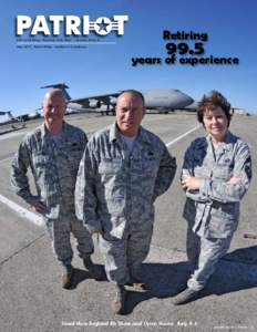 PATRIOT | PAGE[removed]thAirlift Wing | Westover ARB, Mass. | Volume 39 No. 5 May 2012 | Patriot Wing -- Leaders in Excellence  Retiring