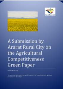 Agriculture / Common Agricultural Policy / Ararat /  Victoria / Rural City of Ararat / Pomonal /  Victoria