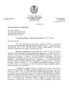 Transportation planning / Janette Sadik-Khan / Marty Markowitz / Segregated cycle facilities / Transport / Year of birth missing / New York City Department of Transportation