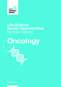 Life Science Sector Opportunities Northern Ireland Oncology