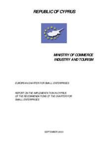 Europa - Enterprise DG[removed]Report on the Implementation of the European Charter for Small Enterprises