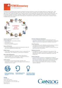 POWERInventory manages Assets throughout its lifecycle and allows Customers to monitor and manage assets from a single location. Track and monitor all assets like electricity meters, water meters, gas meters, data concen
