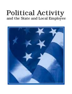 Microsoft Word - Political Activity and the State and Local Employee.doc