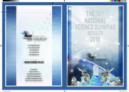 THE 52 NATIONAL SCIENCE OLYMPIAD ND  RESULTS