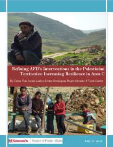 Refining AFD’s Interventions in the Palestinian Territories: Increasing Resilience in Area C