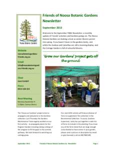 Microsoft Word - Friends Newsletter Sept 2013