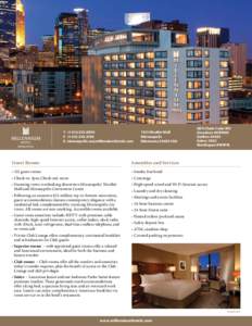 Minnesota / The Reefs Hotel & Club / Economy of the United States / Nicollet Mall / Minneapolis Convention Center / Amenity
