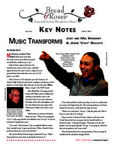 ISSUE 66  KEY NOTES MUSIC TRANSFORMS