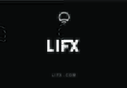 LIFX.COM  MEET YOUR NEW LIFX® LIFX is color changing, Wi-Fi lighting that you control with your smartphone or tablet. With the LIFX app you can switch your lights on