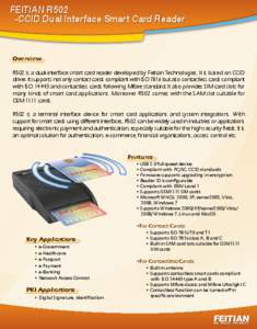 Security / MIFARE / Espionage / USB / Computing / Contactless smart card / ISO/IEC 14443 / Card reader / EMV / Smart cards / ISO standards / Ubiquitous computing