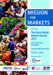 MISSION FOR MARKETS Incorporating