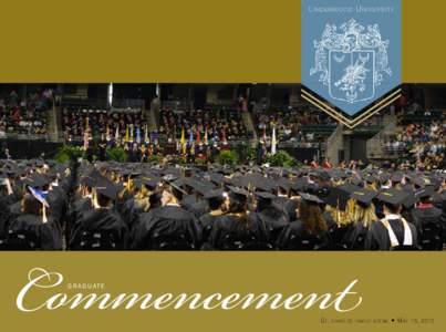 Lindenwood University  Commencement g r a d u at e  St.