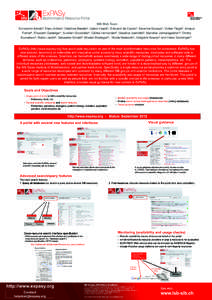 SIB Web Team Konstantin Arnold3, Panu Artimo5, Delphine Baratin4, Gabor Csardi1, Edouard de Castro4, Séverine Duvaud4, Volker Flegel5, Arnaud Fortier5, Elisabeth Gasteiger4, Aurélien Grosdidier2, Céline Hernandez5, Va