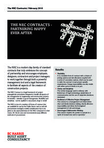 The NEC Contracts| Februarythe nec contracts partnering happy ever after  The NEC is a modern day family of standard