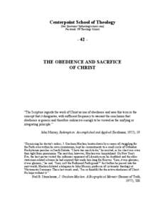 Centerpoint School of Theology [Got Questions? fptheologyschool.com] Facebook: FP Theology School !