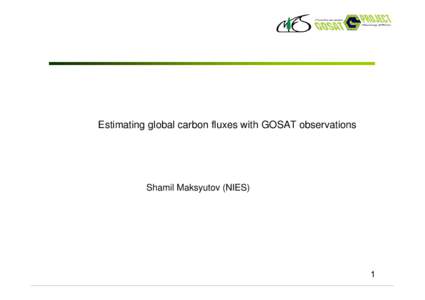 Earth / Greenhouse Gases Observing Satellite / Spaceflight / Flux